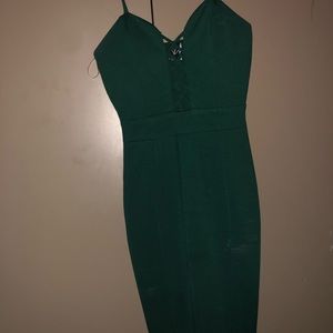 Olive Green BodyCon Dress